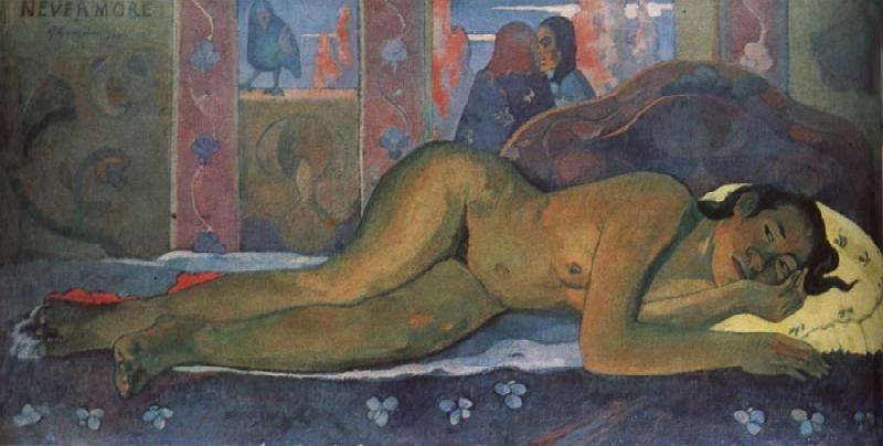 Paul Gauguin Nevermore Germany oil painting art
